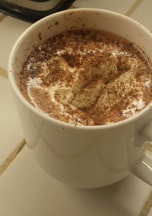 A picture of Nutella Hot Chocolate.