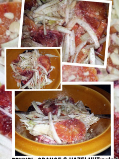 A picture of AMIEs FENNEL, ORANGE & HAZELNUT salad.