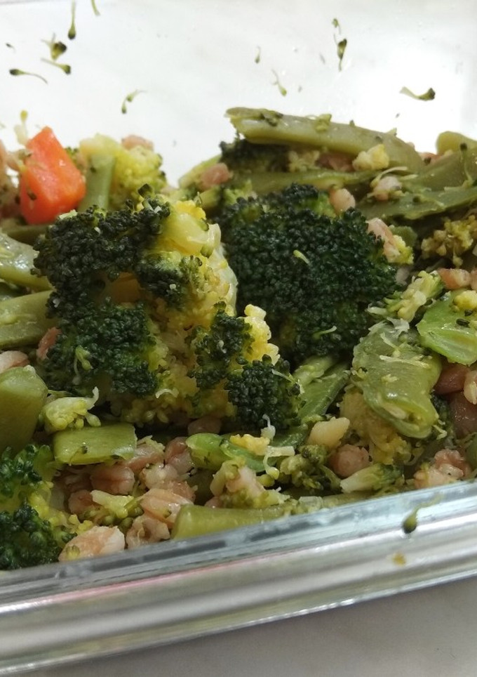 Una foto de Verduras variadas con espelta