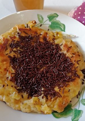 Foto resep Lempeng pisang toping coklat ceres😍😘