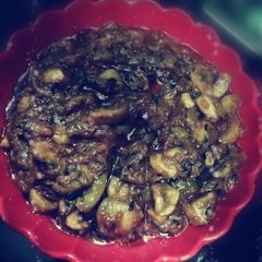 A picture of Masala mushrooms.