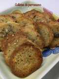 Galletas de parmesano