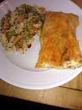Ham & cheese strudel