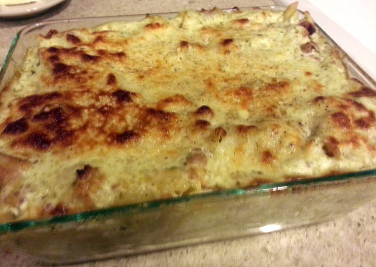 Simple Way to Make Any-night-of-the-week shrimp pesto bake