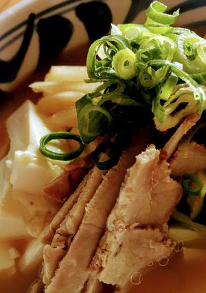 A picture of Shirataki Cold Ramen.