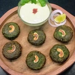 A picture of Hara bhara kababs.
