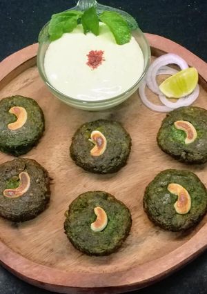 A picture of Hara bhara kababs.