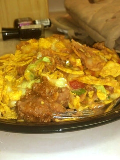 A picture of Emily's Taco Casserole.
