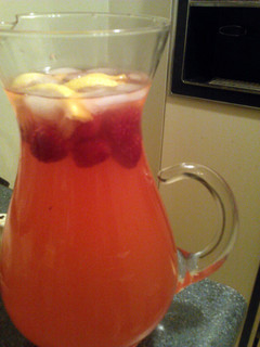 A picture of SUMMER COOLING STRAWBERRY LEMONADE.