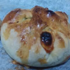 A picture of Pizza Siew Pao.