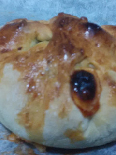 A picture of Pizza Siew Pao.
