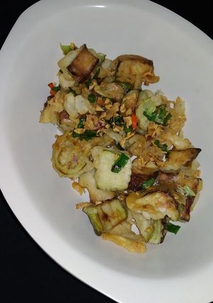 Foto resep Terong Goreng Bawang Asin