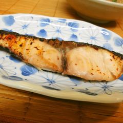 A picture of For Osechi (Japanese New Year's Food) Grilled Yellowtail with Shio-Koji.