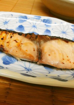 A picture of For Osechi (Japanese New Year's Food) Grilled Yellowtail with Shio-Koji.