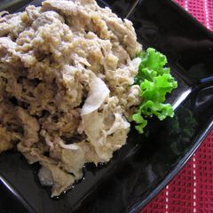 A picture of Pork Simmered in Grated Apple.