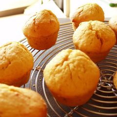 A picture of Moist Kabocha Squash Muffin.