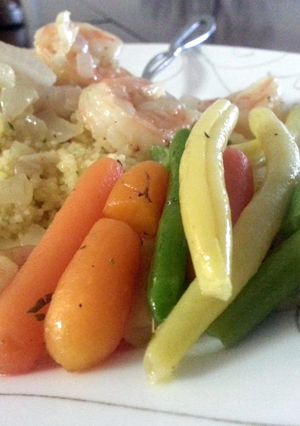 A picture of Prince Edward Medley in Rosemary Shallot Butter.