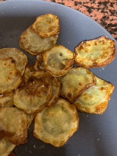 Una foto de Chips de calabacín a la plancha!