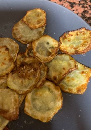 Una foto de Chips de calabacín a la plancha!