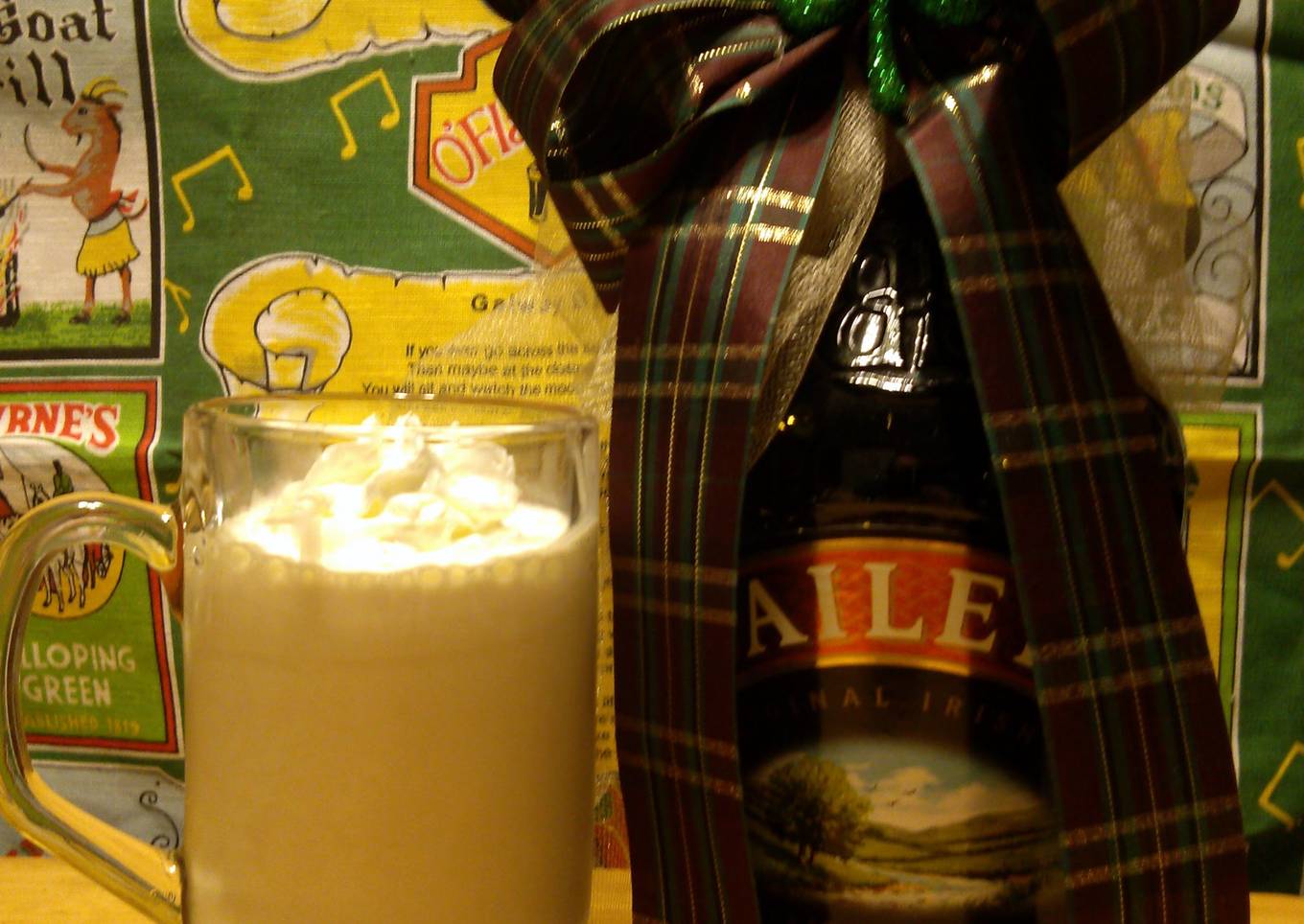 Bailey's Irish cream milk shake