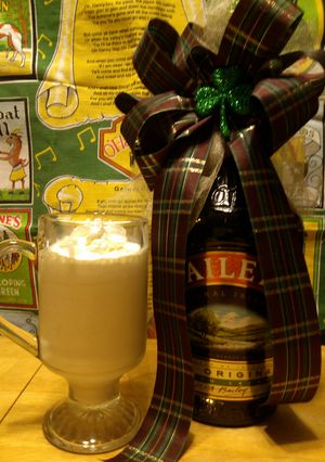 A picture of Bailey's Irish cream milk shake.