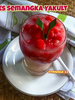 Foto resep Es Semangka Yakult
