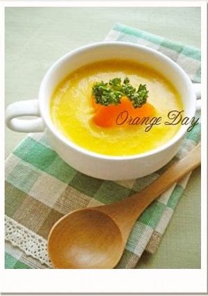 A picture of Carrot and Nagaimo Yam Potage.