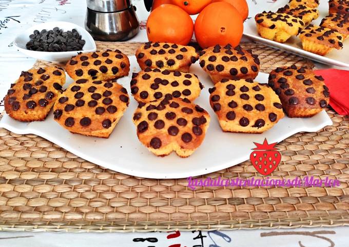 Bizcochitos de Naranja y Chocolate Receta de Las dulces tentaciones de  Marlen- Cookpad