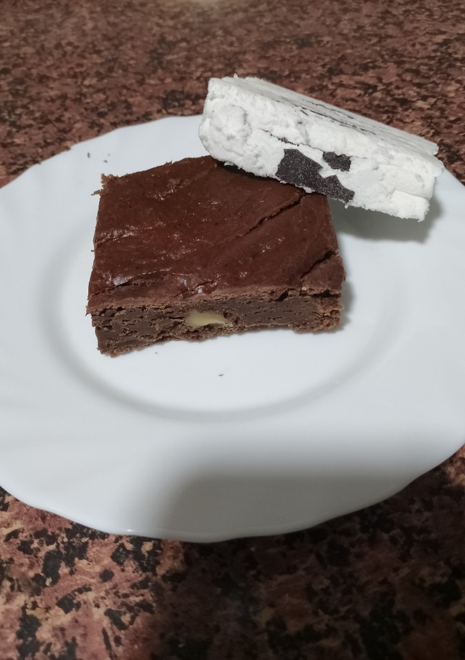 Una foto de Brownie Vegano de Aguacate