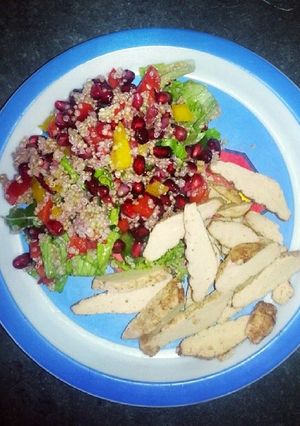 A picture of Rainbow Salad.