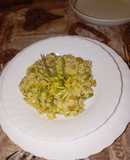 Risotto agli asparagi selvatici e scorzette di limone
