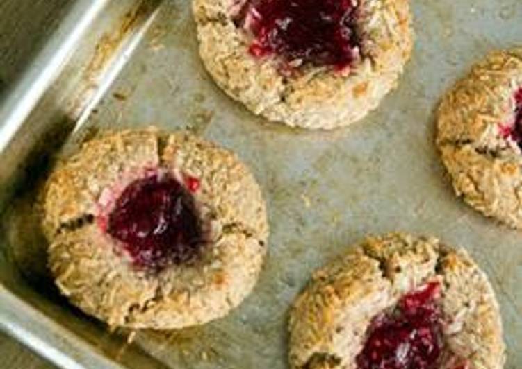 Easiest Way to Make Homemade Raspberry Thumb Print Cookies