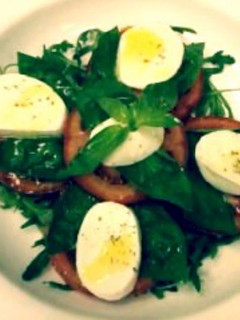 A picture of Salad Caprese.