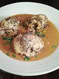 Boneless Chicken Legs Stuffed with Rice