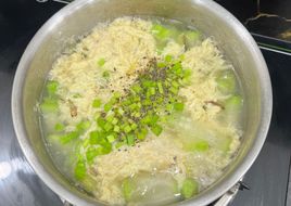 Canh Bầu Nấu Trứng