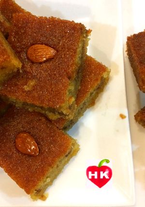 صورة لوصفة الهريسة الحلبية بالقرفة