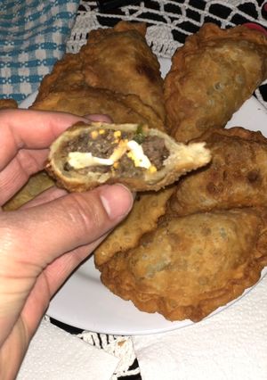 Una foto de Empanadas fritas de carne 👨🏽‍🍳