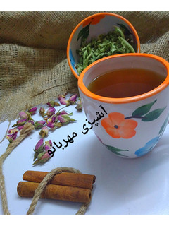 عکسی از دستور دمنوش به لیمو،دارچین و گل محمدی