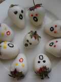 Ladybirds Ghost Strawberries