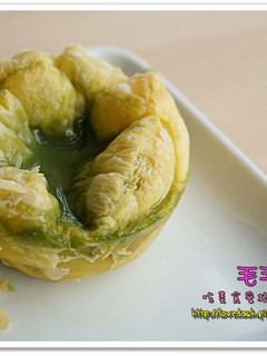 ❤毛毛❤抹茶奶酪酥皮塔。(偷吃步) 的食譜成品照片