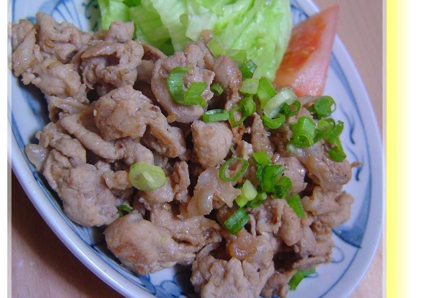 Refreshing and Delicious Stir-Fry with Pork Offcuts