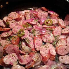 A picture of Sweet & Spicy Kielbasa.