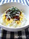 Egg and Teriyaki Chicken Rice Bowl