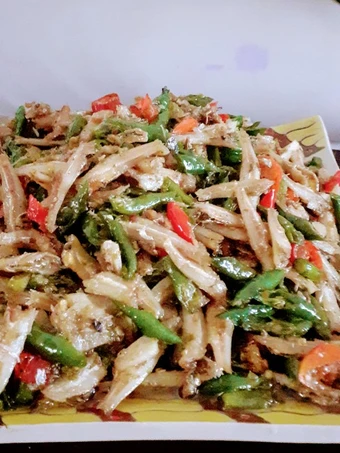 Cara Mudah Membuat Resep Tumis teri jengki cabe hijau ala ala jawa yang Sempurna Anti Ribet, Menggugah Selera