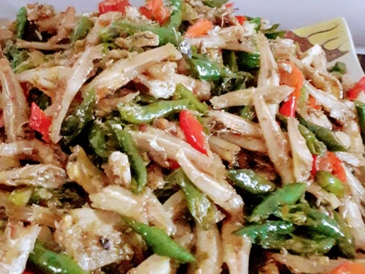 Cara Mudah Membuat Resep Tumis teri jengki cabe hijau ala ala jawa yang Sempurna Anti Ribet, Menggugah Selera