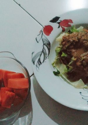 Foto resep Pecel simple diet