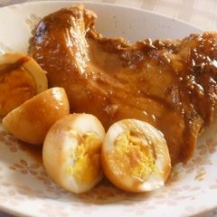 A picture of Amberjack Simmered in Miso.