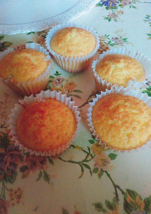 Una foto de Cupcake de vainilla