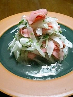 A picture of Marinated Ham Salad.