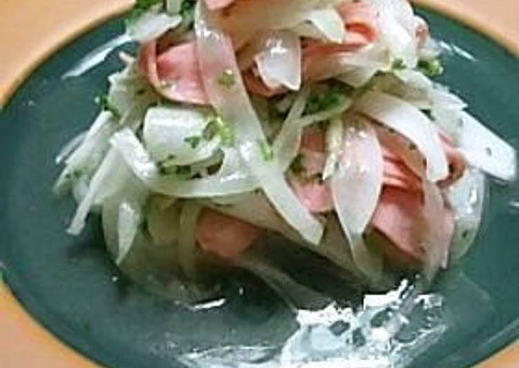 marinated ham salad recipe main photo